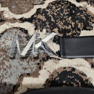 Michael Kors Leather Black Belt